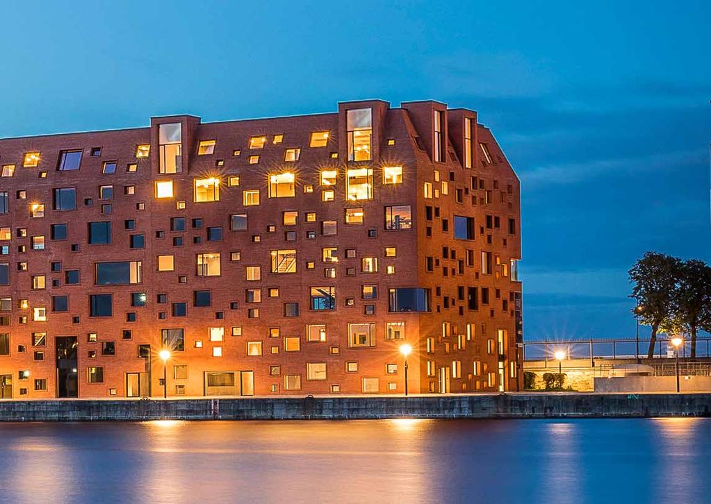 Gold-certified sustainable building Pier47 is gold-certified according to the new standard for sustainable building in Denmark DGNB building certification.