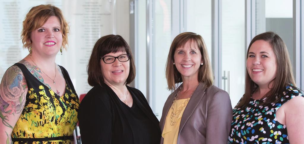MEET YOUR STAFF We have four full-time, dedicated staff members with more than 41 years combined experience in nonprofit and association management.
