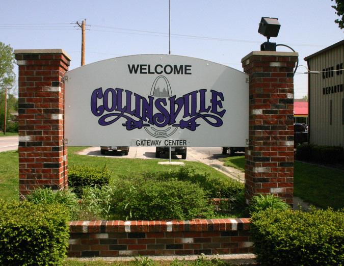 AREA OVERVIEW COLLINSVILLE, IL Collinsville is a city located mainly in Madison County, and partially in St. Clair County, both in Illinois. Collinsville is approximately 12 miles from St.