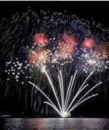 Grand Avenue Enjoy a spectacular pyrotechnics show along the downtown lakefront.