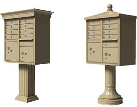 subdivision which received preliminary plan approval prior to September 16, 2014 may locate a cluster mailbox unit or combination of cluster mailbox units in a privately held easement; [Amended