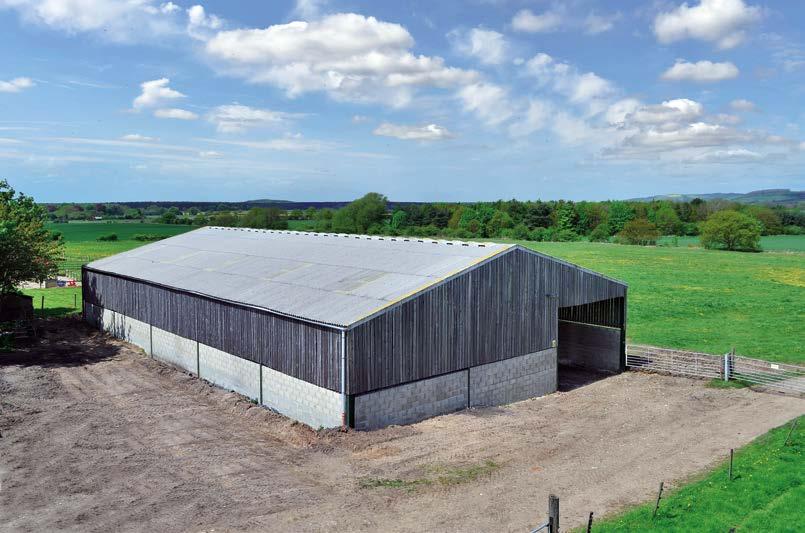 Farm buildings The farm benefits from a range of modern and traditional farm buildings.