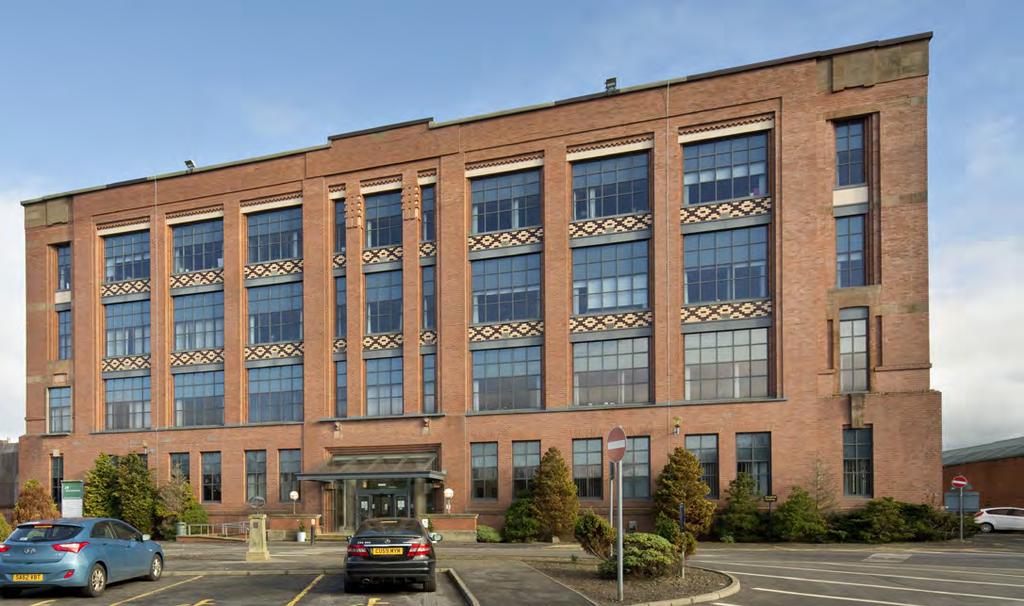 SPECIFICATION Dedicated Scottish Power HV substation located in the building Dedicated transformers serving the building 50% business critical auto-generator reserve Localised