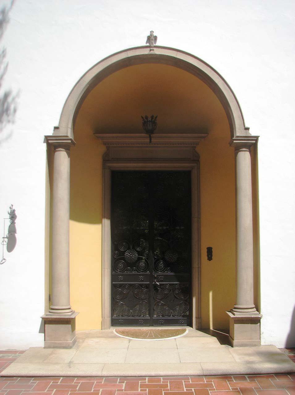 Petifils Residence, front porch, 4519 Cockerham
