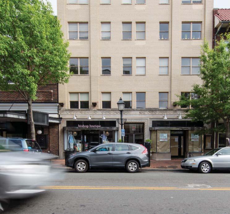 815 KING STREET Executive Offices Spaces range from 105 sf - 324 sf Executive offices available on second and third floors.