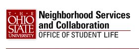 Neighborhood Services and Collaboration is The Ohio State University's central resource center in terms of off-campus housing and off-campus living.