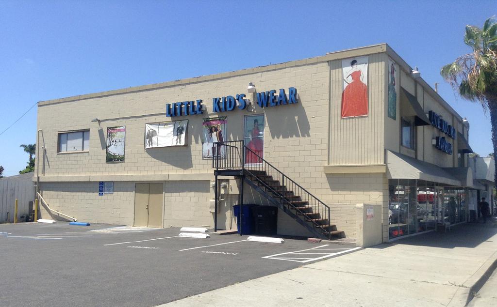 Stable Tenant: Little Kids Wear has been in business since 1989 and is the largest retailer of children s formal, party, christening and quinceanera dress retailer in San Diego County.