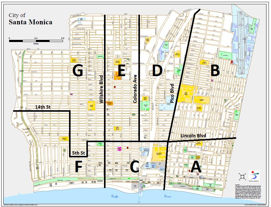 Mapping the City In addition to tracking units by their size, the Rent Control Agency segments the city into seven areas that roughly parallel the city s neighborhoods and census tracts.