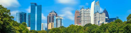 ABOUT THE AREA MIDTOWN Midtown, Atlanta is the second largest business district in the city of Atlanta, situated between the commercial and financial districts of Downtown to the south and Buckhead