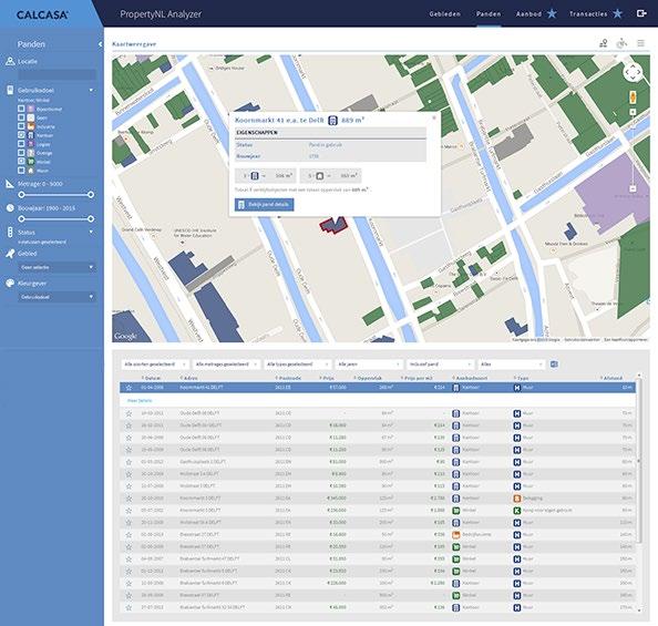 Calcasa PropertyNL Analyzer Analyzing the commercial real estate market is possible through the Calcasa PropertyNL Analyzer ( CPA ).