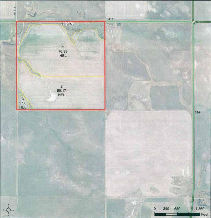 Parcel One Acres: 155.75 +/- Legal: NW¼ 6-10-61 FSA Cropland Acres: 136.10 +/- Taxes (2017): $210.