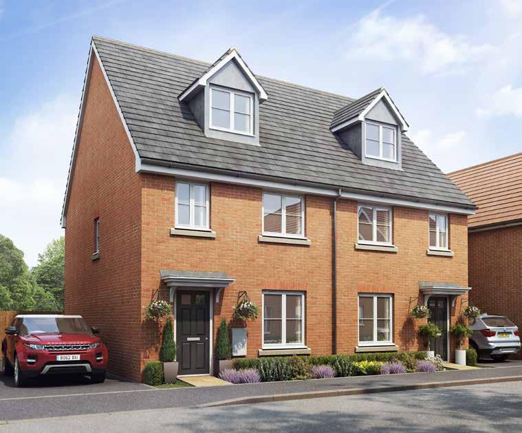 THE WALMLEY CROFT COLLECTION The Lincoln 3 Bedroom home The three bedroom Lincoln features three floors of flexible living space which would perfectly suit families or couples in need of a bigger