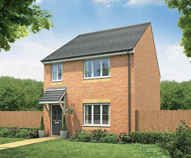 THE MILLERS REACH COLLECTION The Cheadle 3 Bedroom home The Cheadle is a 3 bedroom home, perfect for a young couple or family.