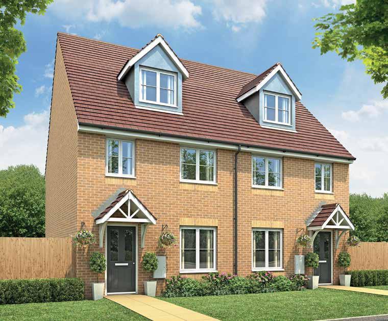 THE MILLERS REACH COLLECTION The Crofton 3 Bedroom home The three bedroom Crofton features three floors of flexible living space which would perfectly suit families or couples in need of a bigger