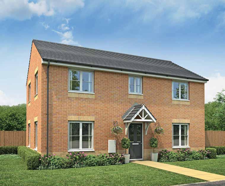 THE MILLERS REACH COLLECTION The Kentdale 4 Bedroom home The Kentdale is a four bedroom property which will appeal to growing families in search of extra space.