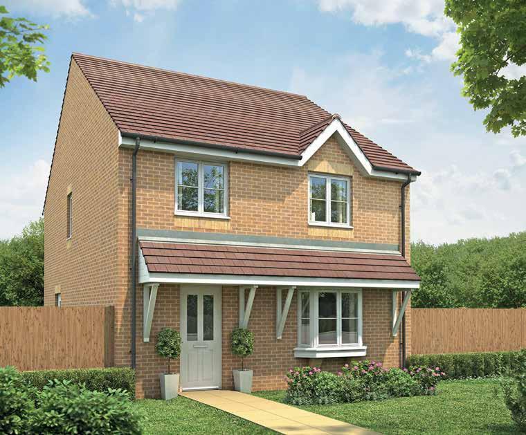 THE MILLERS REACH COLLECTION The Draycott 4 Bedroom home The Draycott is a traditional detached four bedroom home, perfect for families.