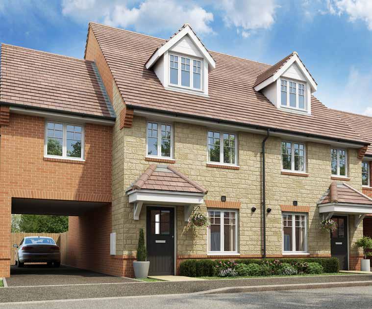 THE MORLAND GARDENS COLLECTION The Ashton G Plus 4 Bedroom home The Ashton G Plus is a 4 bedroom townhouse with a flexible layout which offers families or couples generous accommodation across three