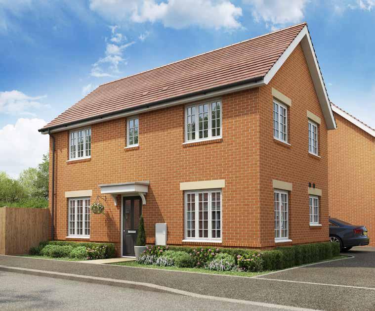 THE MORLAND GARDENS COLLECTION The Easedale 3 Bedroom home The Easedale is a 3 bedroom property which would ideally suit a couple or a young family.