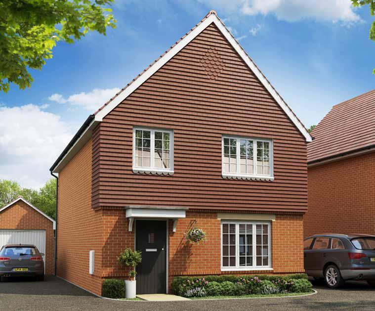 THE MORLAND GARDENS COLLECTION The Monkford 3 Bedroom home with study The Monkford is a spacious 3 bedroom home ideally suited to growing families or professional couples.