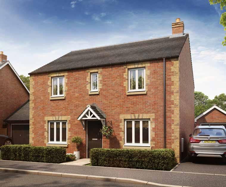 The Audley Gardens Collection The Thornford 4 Bedroom home The Thornford is a traditional double fronted 4 bedroom home with substantial accommodation for growing families or professional couples in
