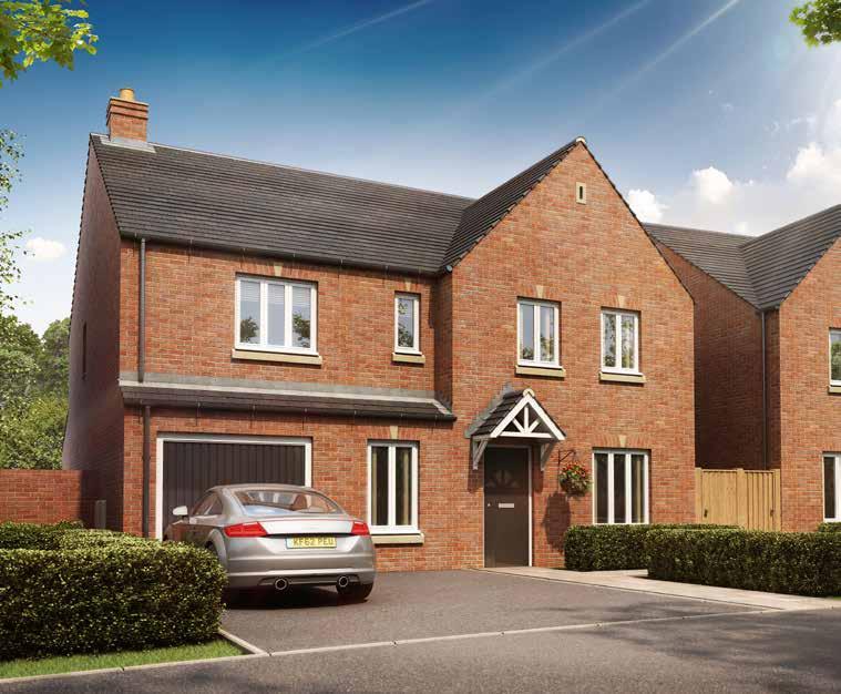 The Audley Gardens Collection The Lavenham 5 Bedroom home The Lavenham is a large 5 bedroom detached house with two floors of generous living space, including an integrated garage.
