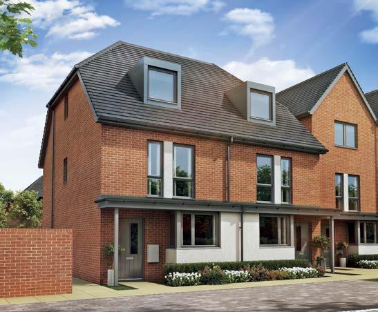 ASHOOD PARK The Daxton 3 home Ideal for couples and young families, The Daxton provides a comfortable yet contemporary arrangement of living spaces and 3 bedrooms over 2.5 storeys.