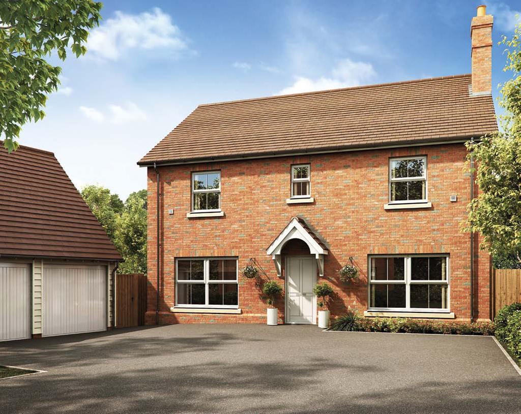 Lyons Gate The Chilham 5 Bedroom house Plots 5, 6, 21, 39 & 41 The Chilham is a 5 bedroom home offering luxury features that make for desirable living.