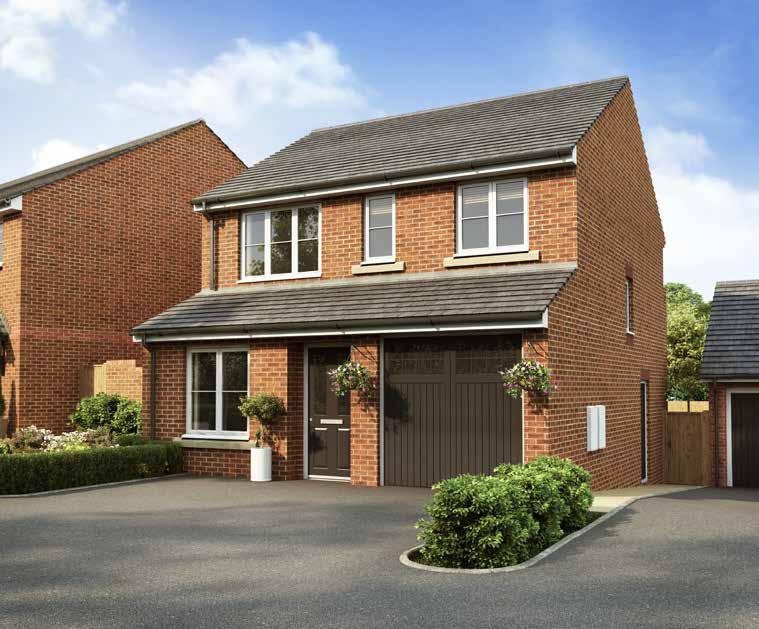 THE MILWA GAENS COLLECTION The Aldenham 3 Bedroom home The Aldenham is a traditional 3 bedroom house with an integral garage, which would suit couples or families.