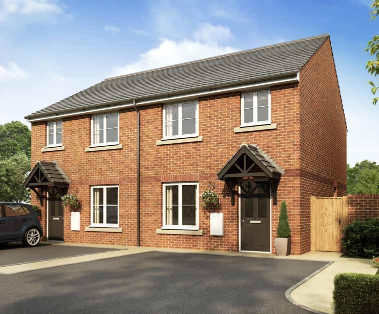 THE MILWA GAENS COLLECTION The Flatford 3 Bedroom home With a versatile layout which would suit couples and families alike, the Flatford is a well proportioned 3 bedroom property.