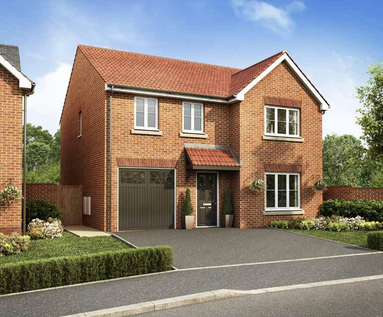 THE MILWA GAENS COLLECTION The Eynsham 4 Bedroom home There is a wealth of space for flexible family living provided in the 4 bedroom Eynsham.