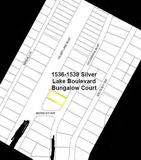 Name: 1536-1538 Silver Lake Boulevard Bungalow Court Description: Spanish Colonial Revival bungalow
