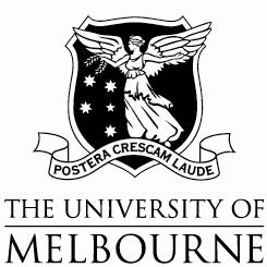 THE UNIVERSITY OF MELBOURNE ARCHIVES NAME OF COLLECTION: Woman s Christian Temperance Union of Victoria [Records] ACCESSION NO: 101/85 CATEGORY: ACTIVITY: Community and Political organisations