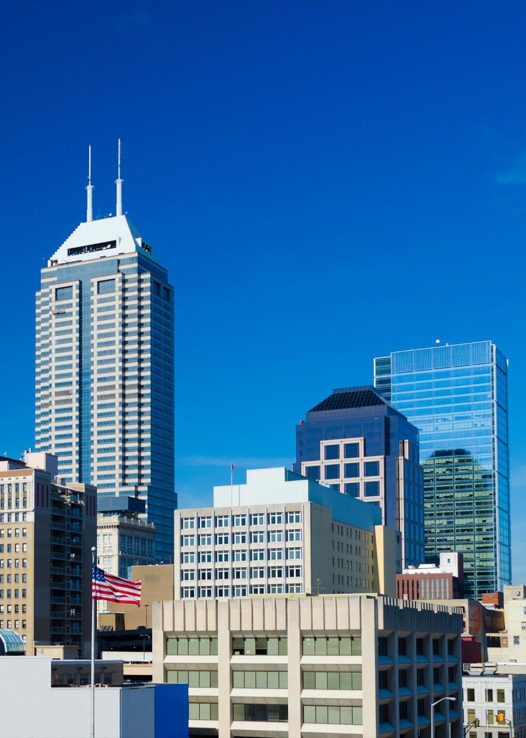 INDIANAPOLIS OVERVIEW B R O A D R I P P L E T O W E R // M A R K E T O V E R V I E W The Indianapolis metro is situated in