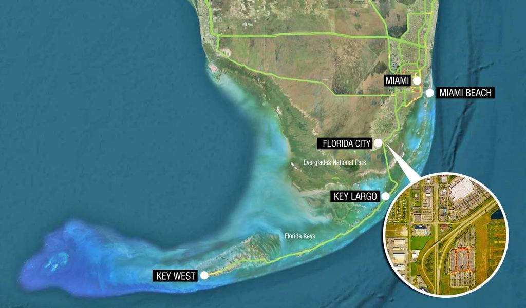 Market Overview About Florida City, Florida The Florida Keys are a string of tropical islands stretching about 120 miles off the state s southern tip, between the Atlantic Ocean and Gulf of Mexico.