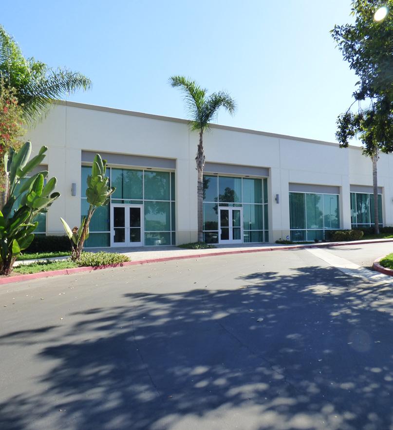 1815 Aston Avenue Suites 104 & 105 Available: 9,014 SF (combined) Flex, Now Creative office environment, insulated warehouse ceilings,
