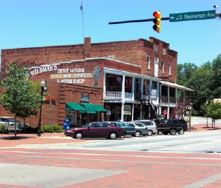 Several small towns were founded along the railroad including Vinings, Smyrna, Acworth and Big Shanty.