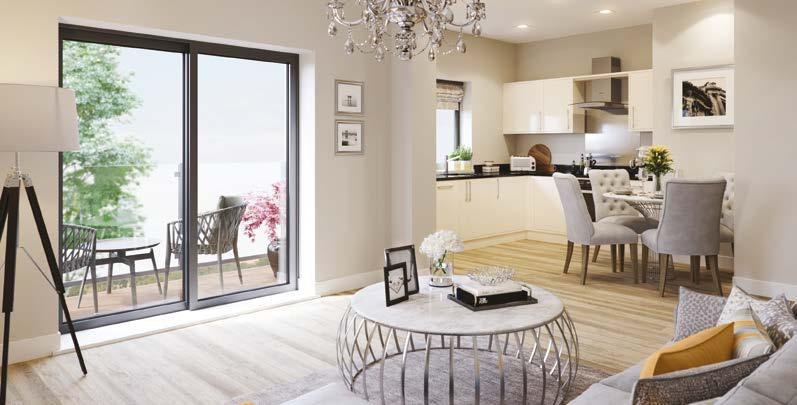 APARTMENTS 1,3,5,7 Cook up a storm in the contemporary, fully-fitted kitchen boasting stylish and hard-wearing granite work