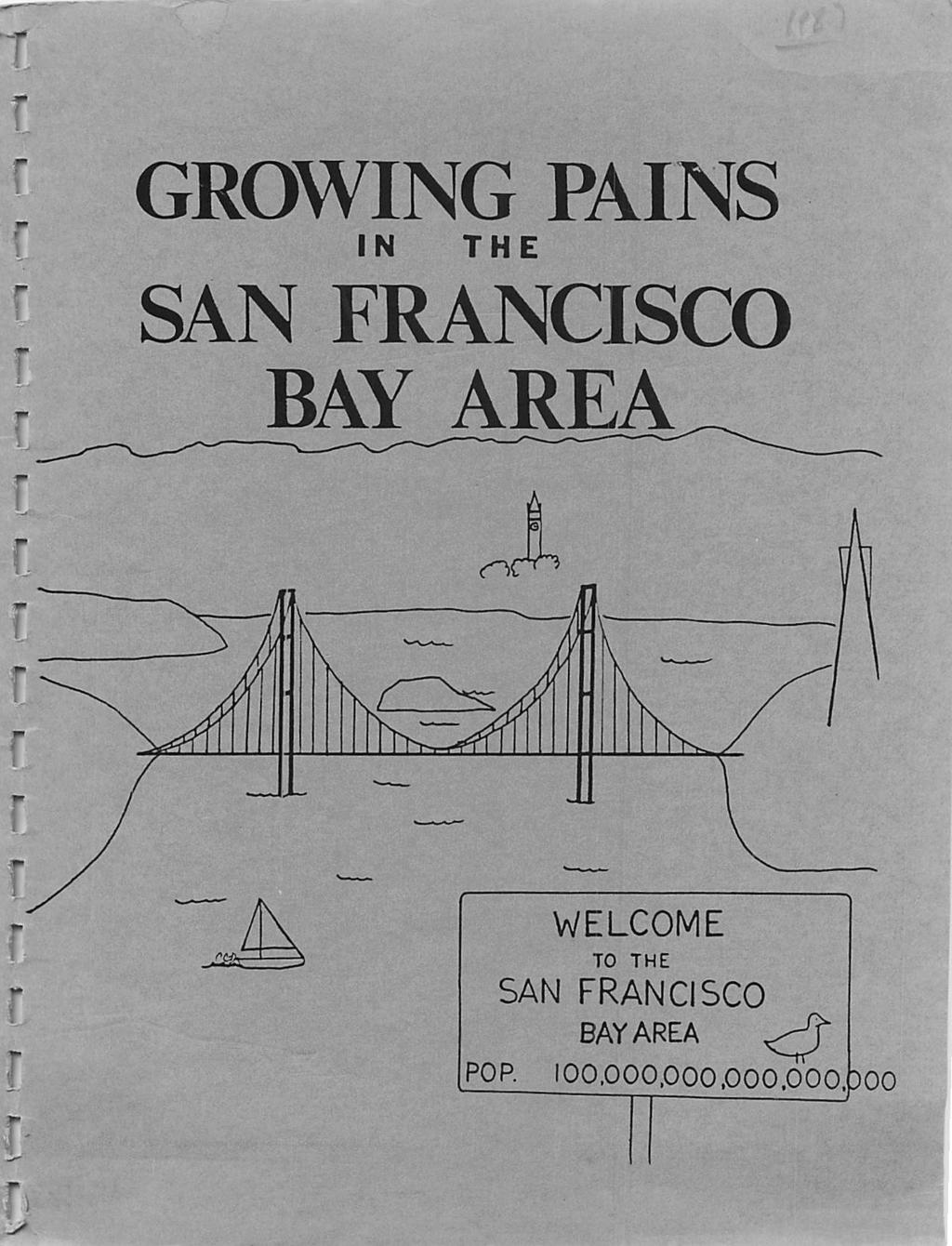 GROWING PAINS SAN FRANCISCO BAY AREA WELCOME TO THE