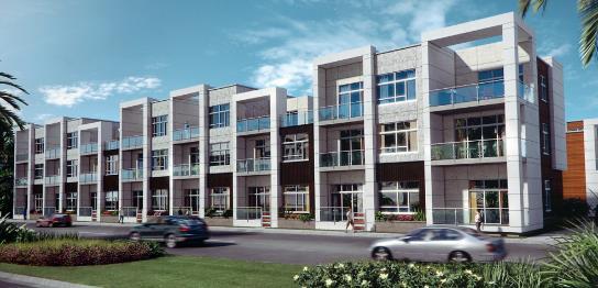 Under construction The Q 1750 Ringling Blvd. 39 Residential townhomes in 7 buildings.