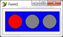 canvas.brush.color:=clyellow; canvas.ellipse(80,20,130,70);end; if i mod 12 =7 then begin light_off; canvas.brush.color:=clgreen; canvas.ellipse(140