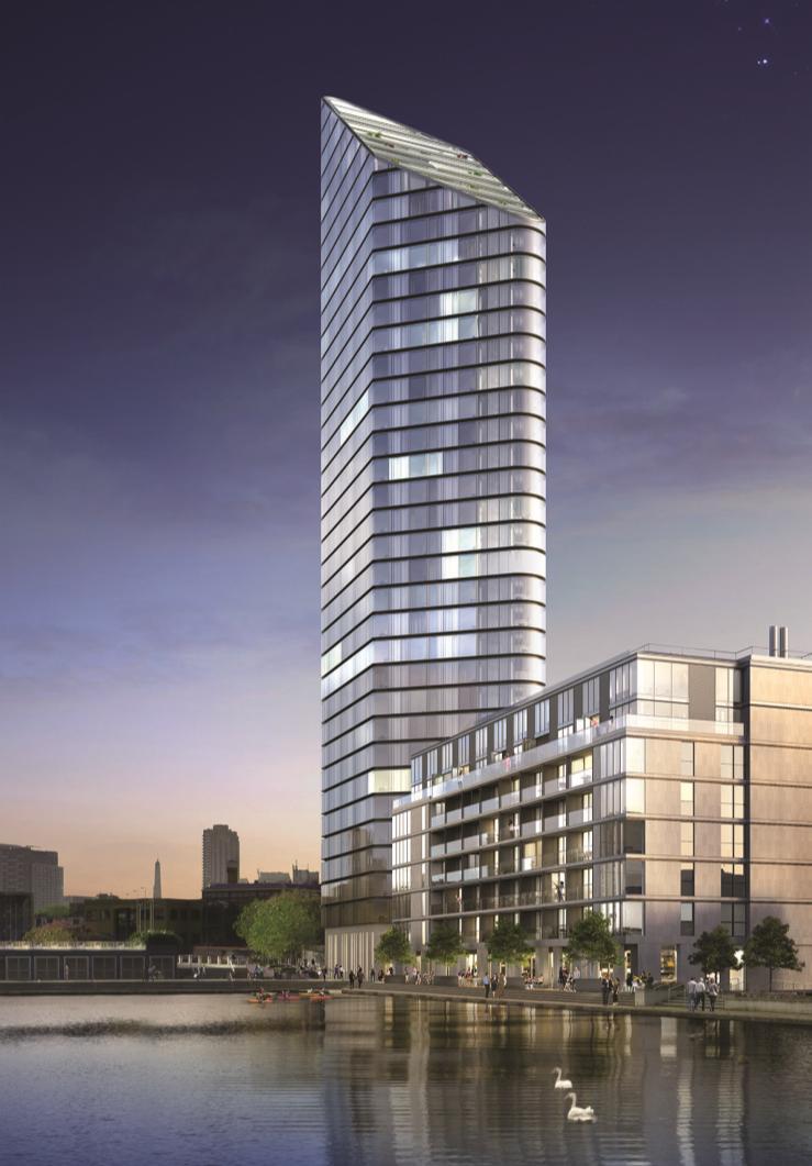 THE LEXICON / THE TOWER Profile A 36-storey tower with a mix of 1/2/3-bed luxury apartments in a waterfront development overlooking Regent s Canal and just moments from London s Silicon Roundabout