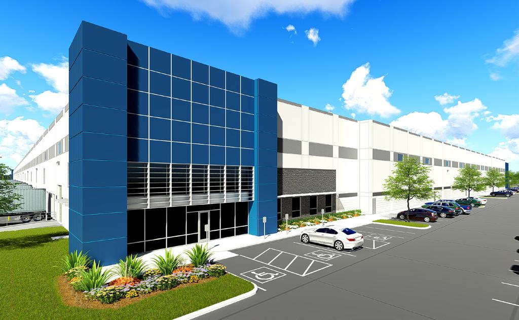 IDUSTRIAL SPACE FOR LEASE PROPERTY IFORMATIO: Will accommodate users from 30,000 SF to 722,733 SF All Buildings equipped with ESFR-17 Fire Protection System Building I (Phase I) Cross-dock building