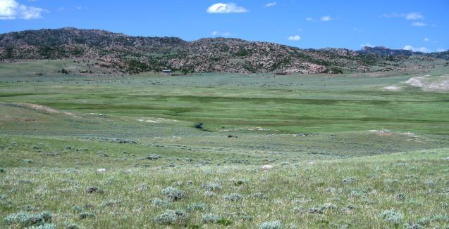 The North Laramie River is the main water source to the ranch, flowing south from Toltec Reservoir. Negro Creek and Twenty-two Mile Creek flow into the North Laramie River.