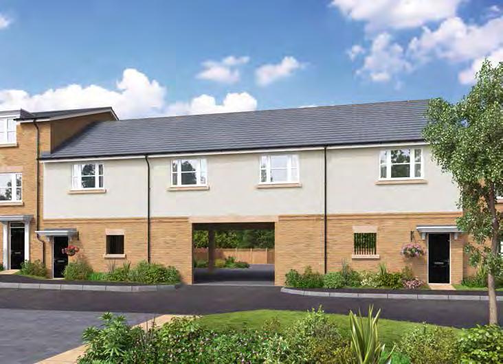 CGI shows plots 14 15 THE LISTER 1 Bedroom home Homes 14, 15,