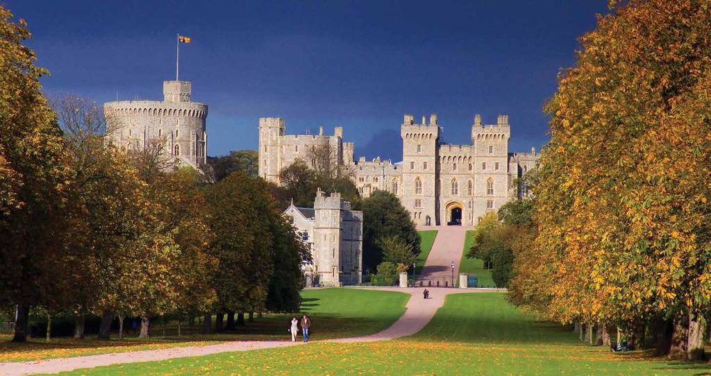 From new Slough to old Windsor it s just a few miles. The castle and the park draw visitors from all over the world, but Windsor is also an elegant, affluent town for shopping and dining out.