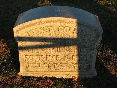 23, 1830 Died June 21, 1917 Louisa Collins