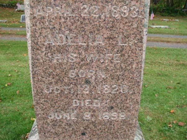 (Shippy) Born Oct 18, 1820 Died