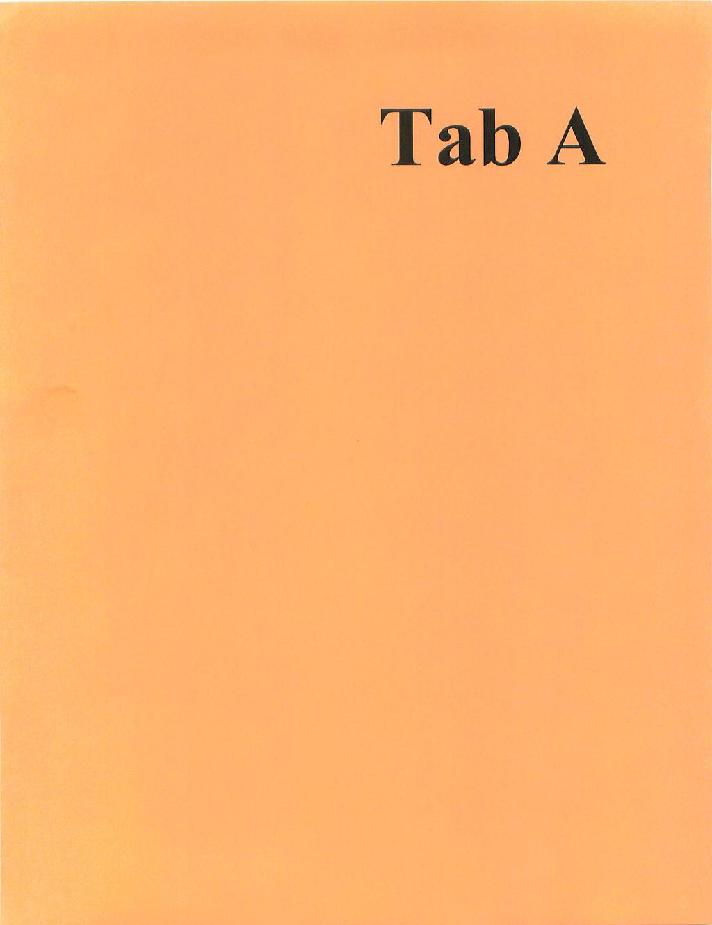 Tab A