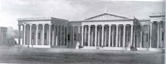 However, this building was ultimately demolished, and this is not part of the continuing exhibit started by Sir Robert Smirke s neo-classical structure of the early 1800s.