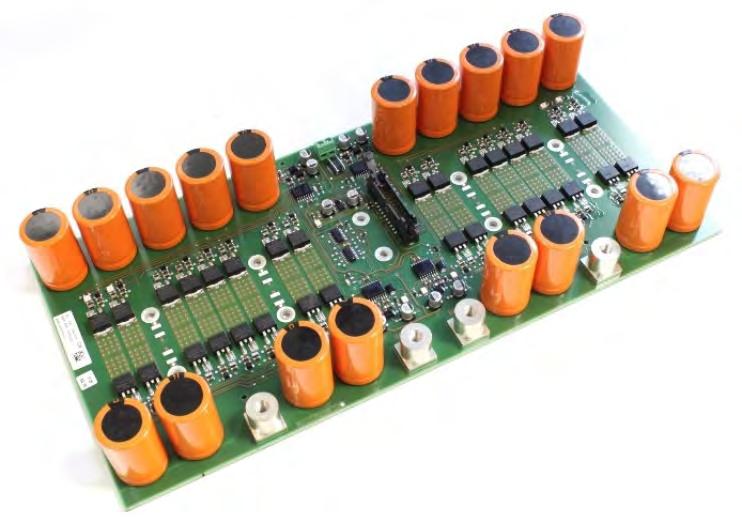 The system integrates four electronic boards and, thanks to an optimized design, contains only very few wires and cables.